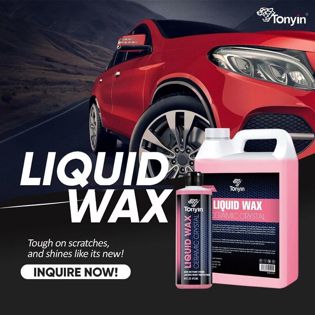 TONYIN Ceramic CRYSTAL Liquid Wax Hybrid Auto Keramikwachs 473ml Flüssigwax