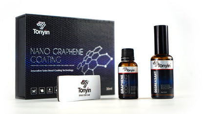 TONYIN Nano Graphene Coating 9H Lackversiegelung Keramikversiegelung 30ml Set