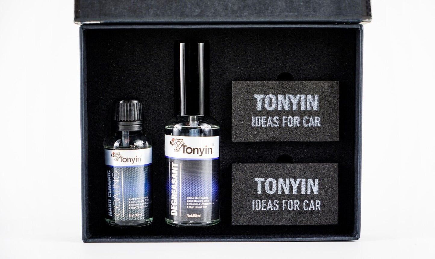 TONYIN Nano Ceramic Coating 9H Lackversiegelung Keramikversiegelung 30ml Set