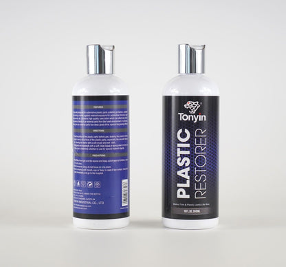 TONYIN Plastic Restaurer Creme 300ml,Kunststoff- und Gummipflege Innen+Aussen