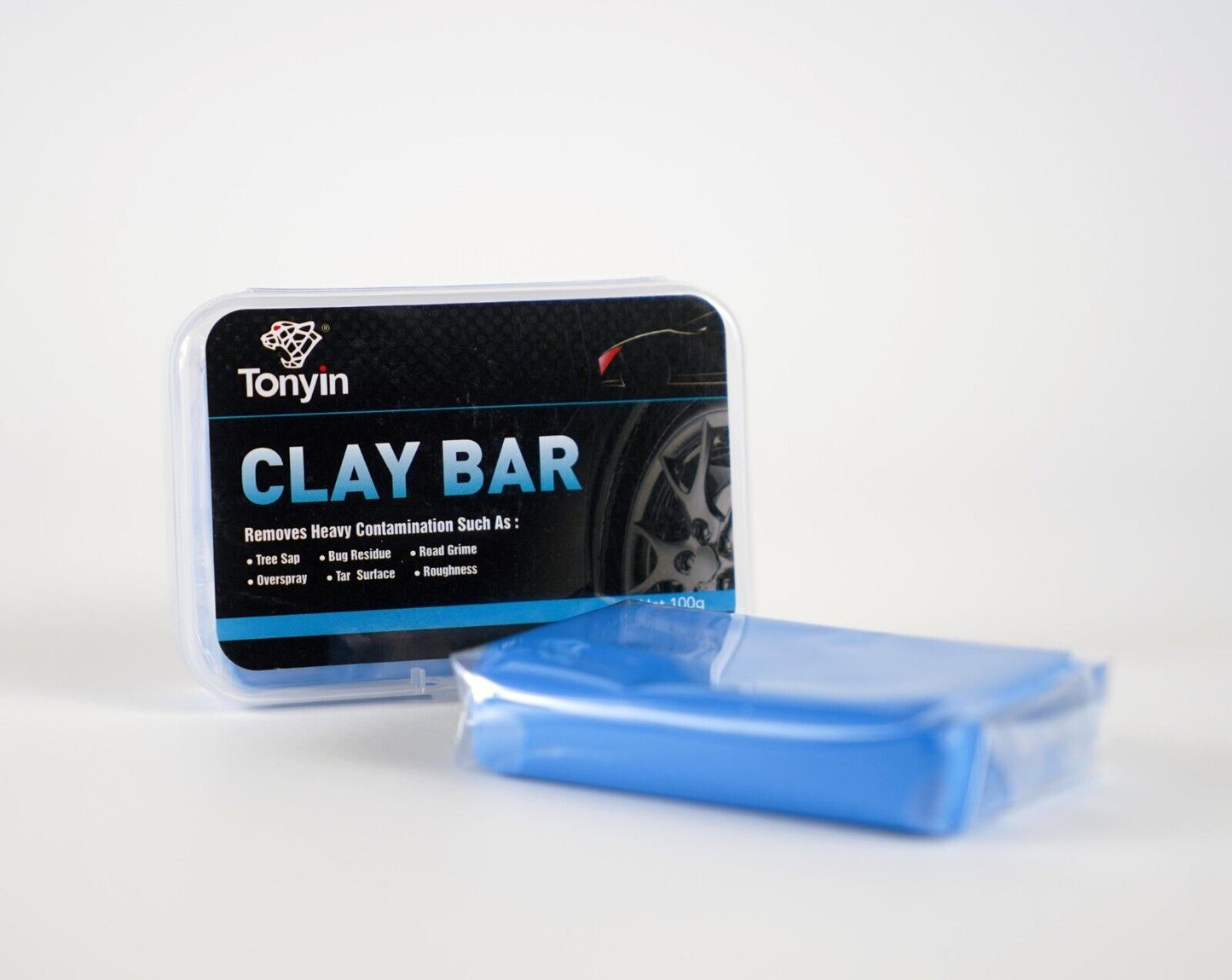 Tonyin Clay Bar Lubricant 473ml + Reinigungsknete 100g/Gleithilfe mit Knete Set