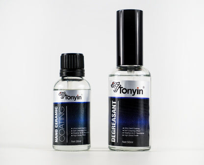 TONYIN Nano Ceramic Coating 9H Lackversiegelung Keramikversiegelung 30ml Set